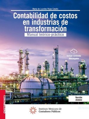 cover image of Contabilidad de costos en industrias de Transformación